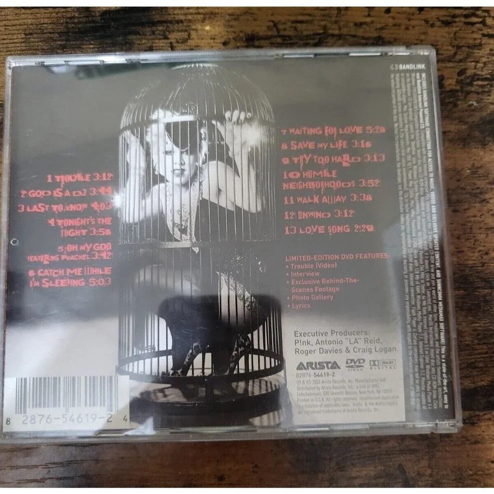 Try This [Bonus Tracks] by P!nk (CD, Nov-2003, Sony BMG) - Picture 2 of 2